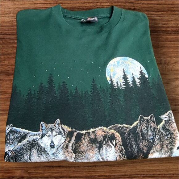 Vintage Habitat 1991 Devils Tower Wyoming Signal Sports Single Stitch LG T Shirt - Picture 2 of 13